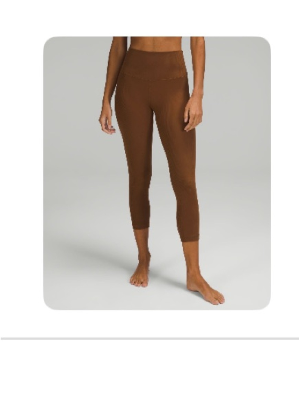 Lululemon align ribbed high rise ‘23 leggings size 0